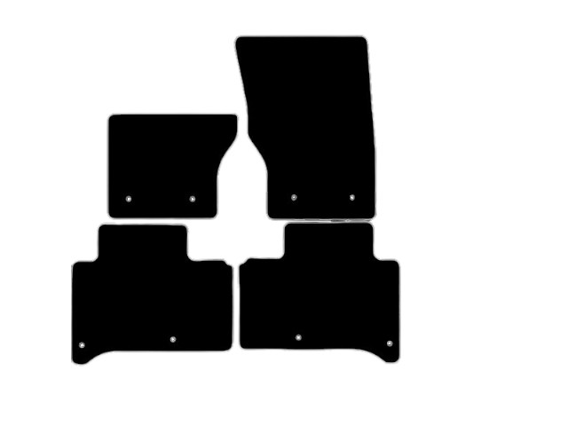 MATTENSET VELOURS (DONKERGRIJS) LANDROVER RANGE ROVER 2013- SPORT