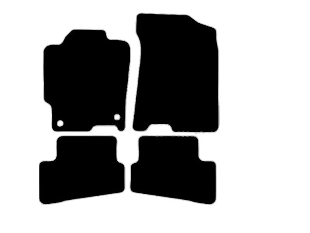 MATTENSET VELOURS (DONKERGRIJS) MAZDA 626 1992-1995