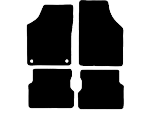 MATTENSET VELOURS (DONKERGRIJS) MAZDA DEMIO 2000-2003