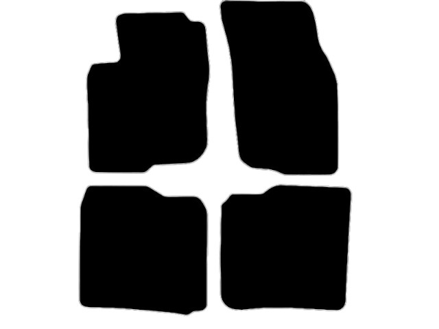 MATTENSET VELOURS (DONKERGRIJS) MITSUBISHI CARISMA II 2001-2006