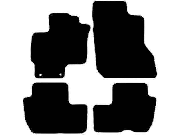 MATTENSET VELOURS (DONKERGRIJS) MITSUBISHIOULANDER HYBRIDE 13-