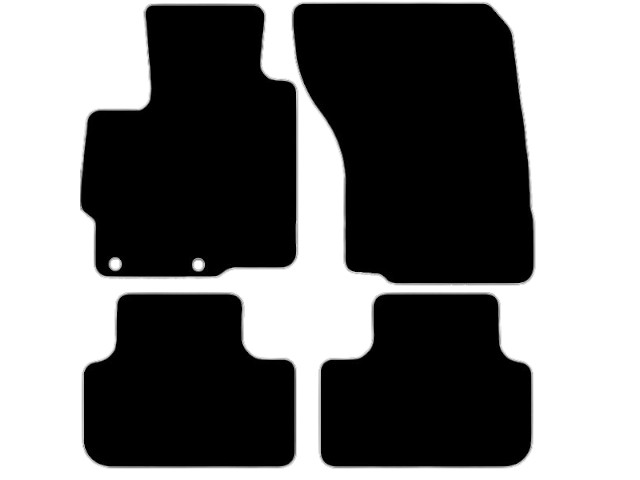 MATTENSET VELOURS (DONKERGRIJS) MITSUBISHI ASX 2010-
