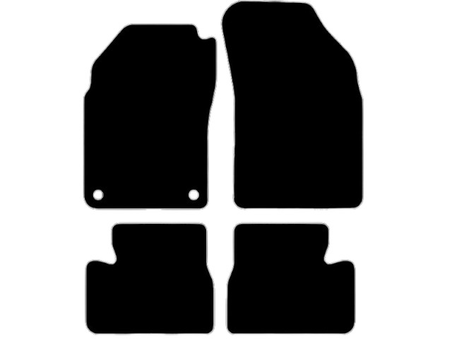 MATTENSET VELOURS (DONKERGRIJS) NISSAN MICRA 1993-1998