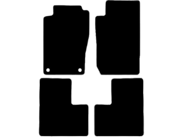 MATTENSET VELOURS (DONKERGRIJS) NISSAN QASHQAI+2 2008-