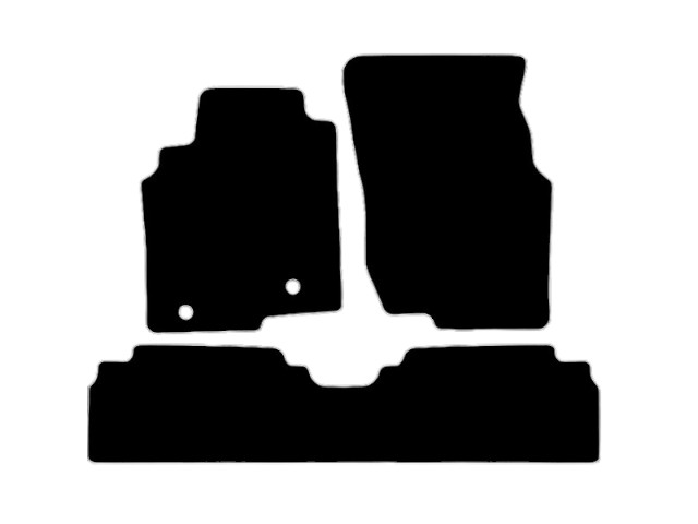 MATTENSET VELOURS (DONKERGRIJS) NISSAN TINO 2000-