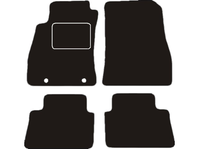 MATTENSET VELOURS (DONKERGRIJS) NISSAN JUKE 2010-