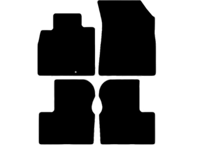 MATTENSET VELOURS (DONKERGRIJS) NISSAN MICRA 2010-2017