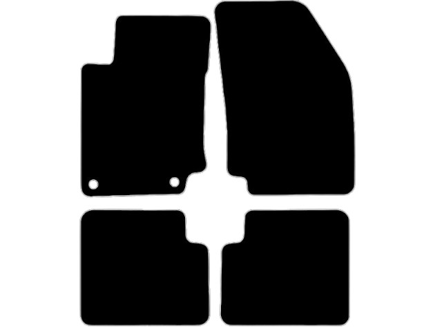 MATTENSET VELOURS (DONKERGRIJS) NISSAN PRIMERA 1990-1993