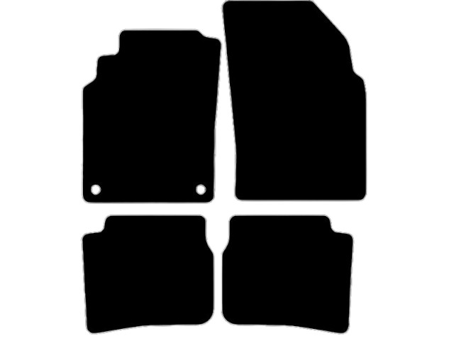 MATTENSET VELOURS (DONKERGRIJS) NISSAN PRIMERA 1997-2002