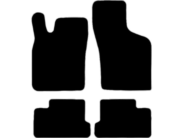 MATTENSET VELOURS (DONKERGRIJS) OPEL KADETT E 1984-1993