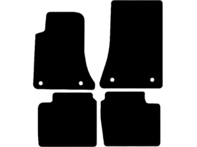 MATTENSET VELOURS (DONKERGRIJS) OPEL OMEGA A 1986-1994