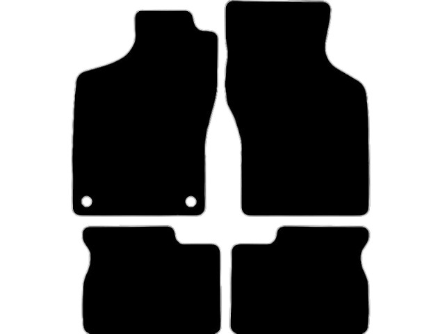 MATTENSET VELOURS (DONKERGRIJS) OPEL VECTRA 1988-1995