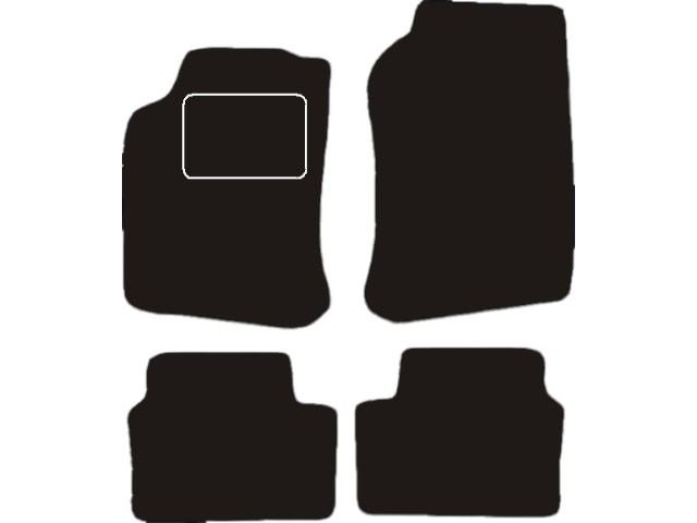 MATTENSET VELOURS (DONKERGRIJS) OPEL VECTRA B 1995-2002