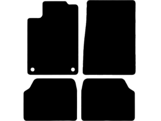 MATTENSET VELOURS (DONKERGRIJS) PEUGEOT 405 1987-1996