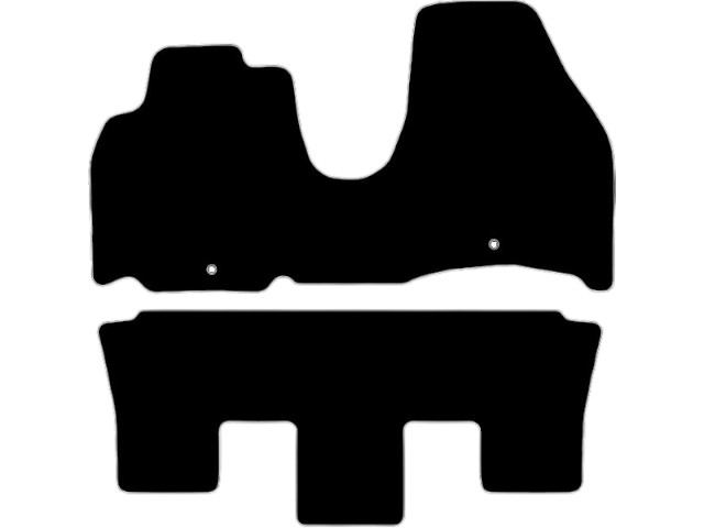 MATTENSET VELOURS (DONKERGRIJS) PEUGEOT 807 2002- 5P