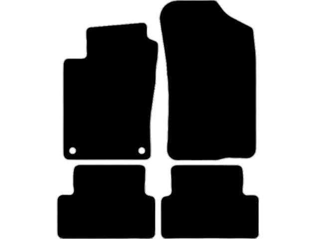MATTENSET VELOURS (DONKERGRIJS) RENAULT LAGUNA 1994-2000