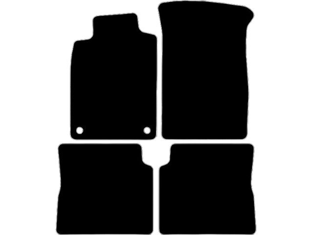 MATTENSET VELOURS (DONKERGRIJS) RENAULT MEGANE 1995-2002