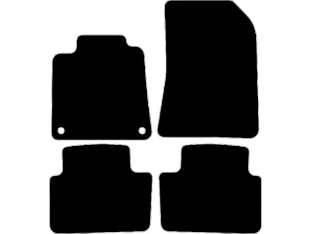 MATTENSET VELOURS (DONKERGRIJS) RENAULT VEL SATIS 2001-