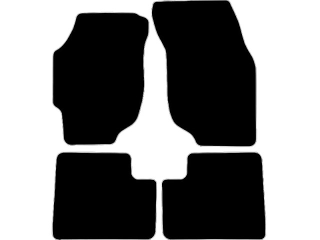 MATTENSET VELOURS (DONKERGRIJS) ROVER 200 1994-2000