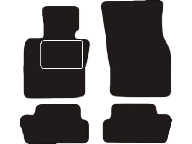 MATTENSET VELOURS (DONKERGRIJS) MINI F56 2014-
