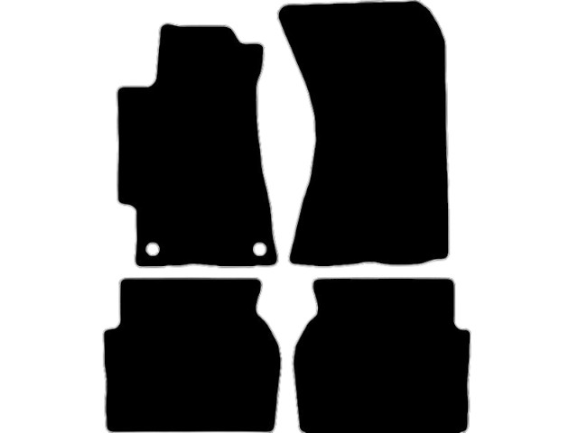 MATTENSET VELOURS (DONKERGRIJS) SUBARU IMPREZA 2001-2008