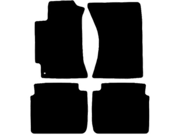 MATTENSET VELOURS (DONKERGRIJS) SUBARU LEGACY 2000-