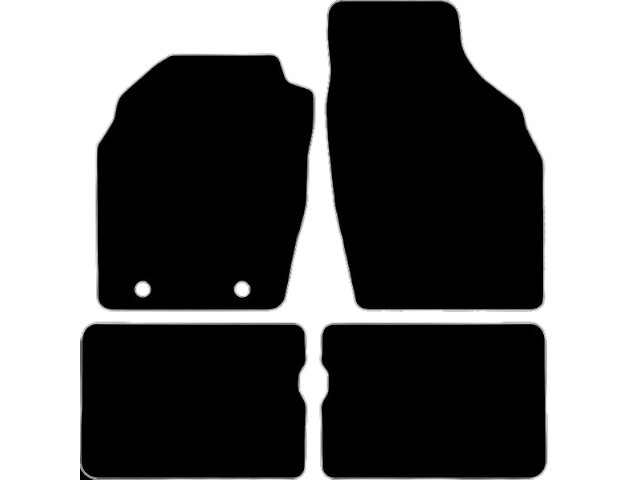 MATTENSET VELOURS (DONKERGRIJS) SUZUKI WAGON R 2001-