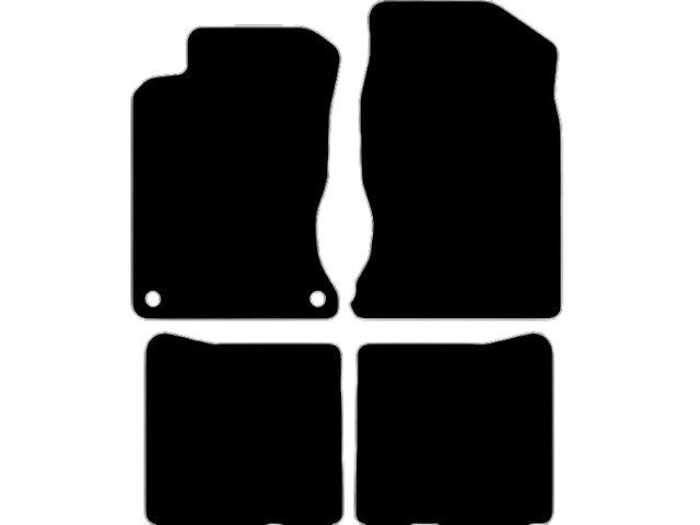 MATTENSET VELOURS (DONKERGRIJS) TOYOTA CARINA E 1992-1997