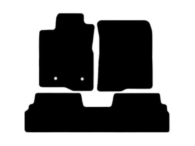 MATTENSET VELOURS (DONKERGRIJS) TOYOTA COROLLA 2004-2008 VERSO