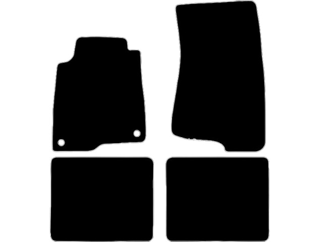 MATTENSET VELOURS (DONKERGRIJS) VOLVO 240-260 1981-1992
