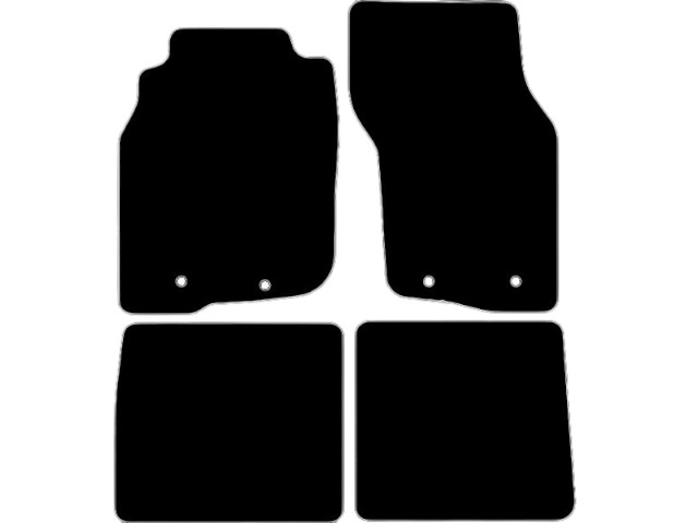 MATTENSET VELOURS (DONKERGRIJS) VOLVO S40-V40 1995-1999