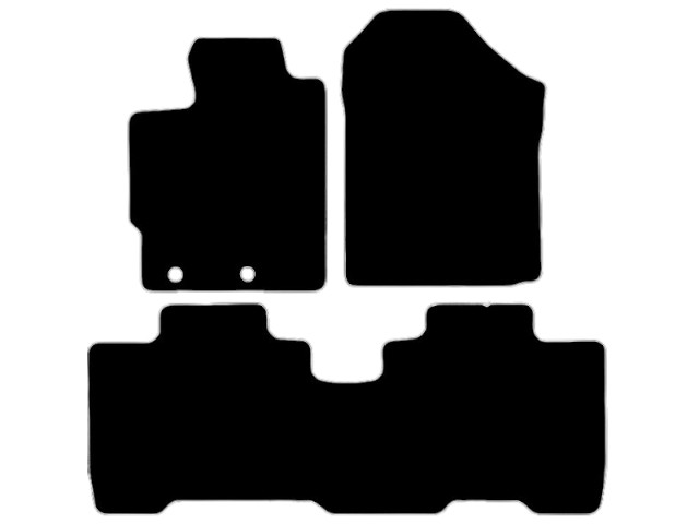MATTENSET VELOURS (DONKERGRIJS) TOYOTA VERSO S 2012-