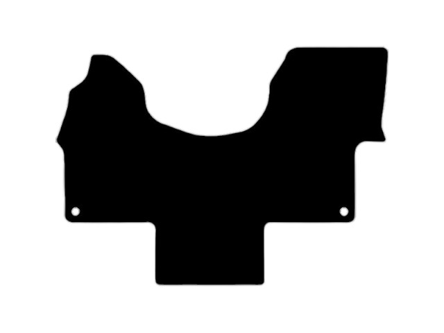 MATTENSET VELOURS (DONKERGRIJS) VW CRAFTER 2006- STOEL