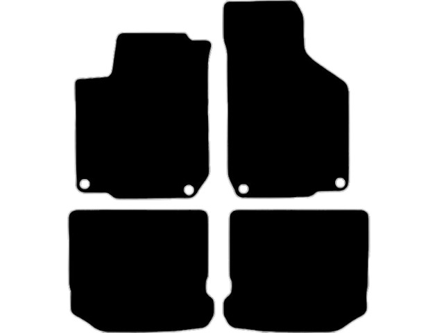 MATTENSET VELOURS (DONKERGRIJS) VW GOLF IV 1997-2003
