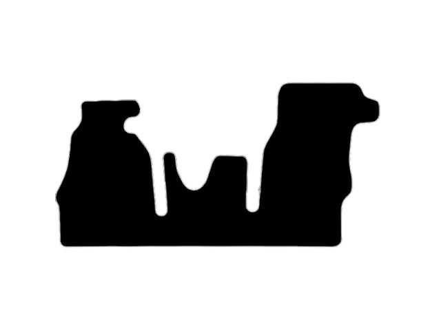 MATTENSET VELOURS (DONKERGRIJS) VW LT 1999- STOEL-STOEL