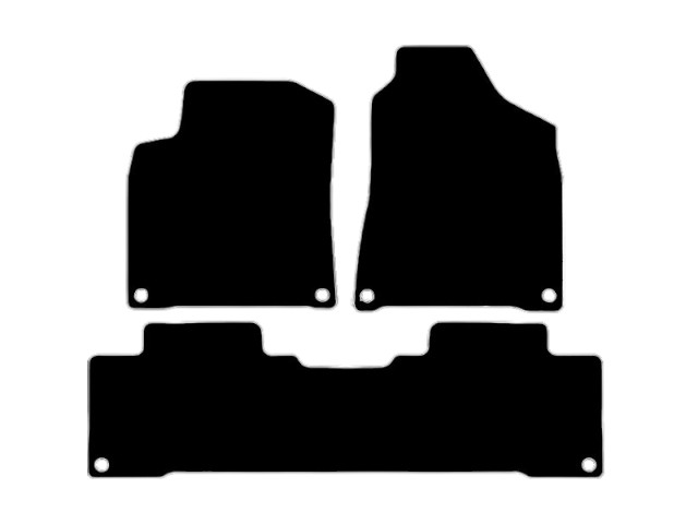 MATTENSET VELOURS (DONKERGRIJS) SSANGYONG KORANDO 2010-