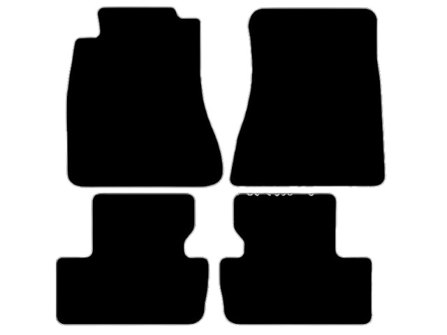 MATTENSET VELOURS (DONKERGRIJS) LEXUS IS 250 2006-