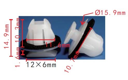 CLIP NISSAN OE: 76882JG10A 2