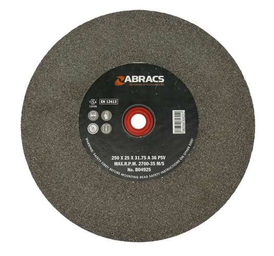 ABRACS 200 MM X 16 MM X 120 G AL/OX SLIJPWIEL