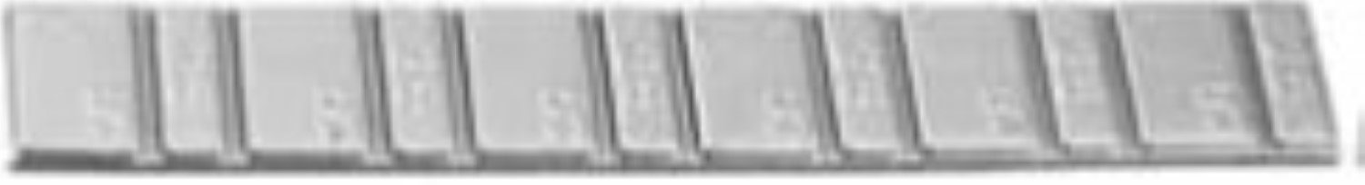 KLEEFGEWICHT LOOD MOTORFIETS 6X5 GRAM + 6X2,5 GRAM