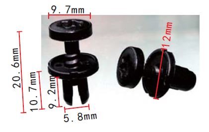 CLIP RENAULT OE: 7L6868307, 8Z0857784, 2