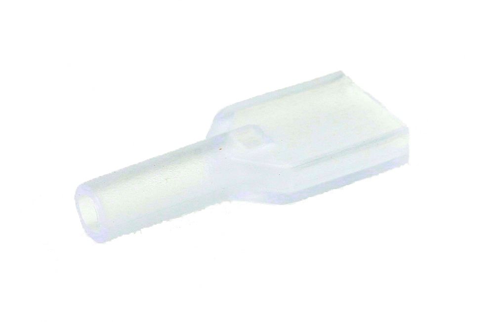 PVC COVER VOOR KABELSCHOENEN TRANSPARANT 6,3MM
