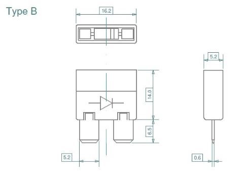 DIODE NORM/ATO 400V 3A 2