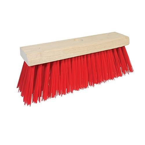 UNIMOTIVE BEZEMKOP PVC HAREN ROOD (STEEL Ø23) 40CM