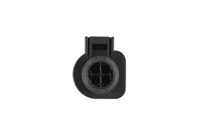 VAG CONNECTOR FEMALE OE: 4B0973712 4-WAY + TERMINALS EN SEALS (5 SETS) 4