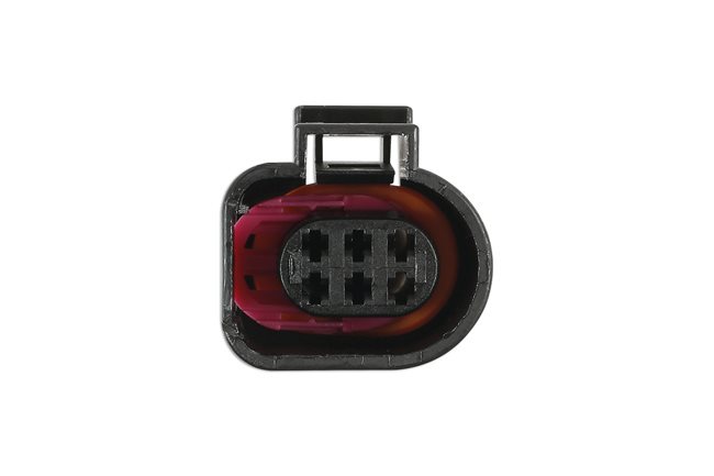 VAG CONNECTOR FEMALE OE: 1J0973713 6-WAY + TERMINALS EN SEALS (5 SETS) 2