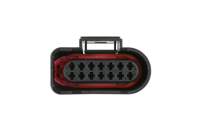 VAG CONNECTOR FEMALE OE: 6X0973717 14-WAY + TERMINALS EN SEALS (5 SETS) 2