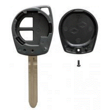 AUTOSLEUTEL LEGE BEHUIZING EXC 2 KNOPJES 2