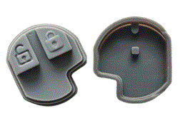 RUBBER PAD VOOR LEGE BEHUIZING 2 KNOPJES