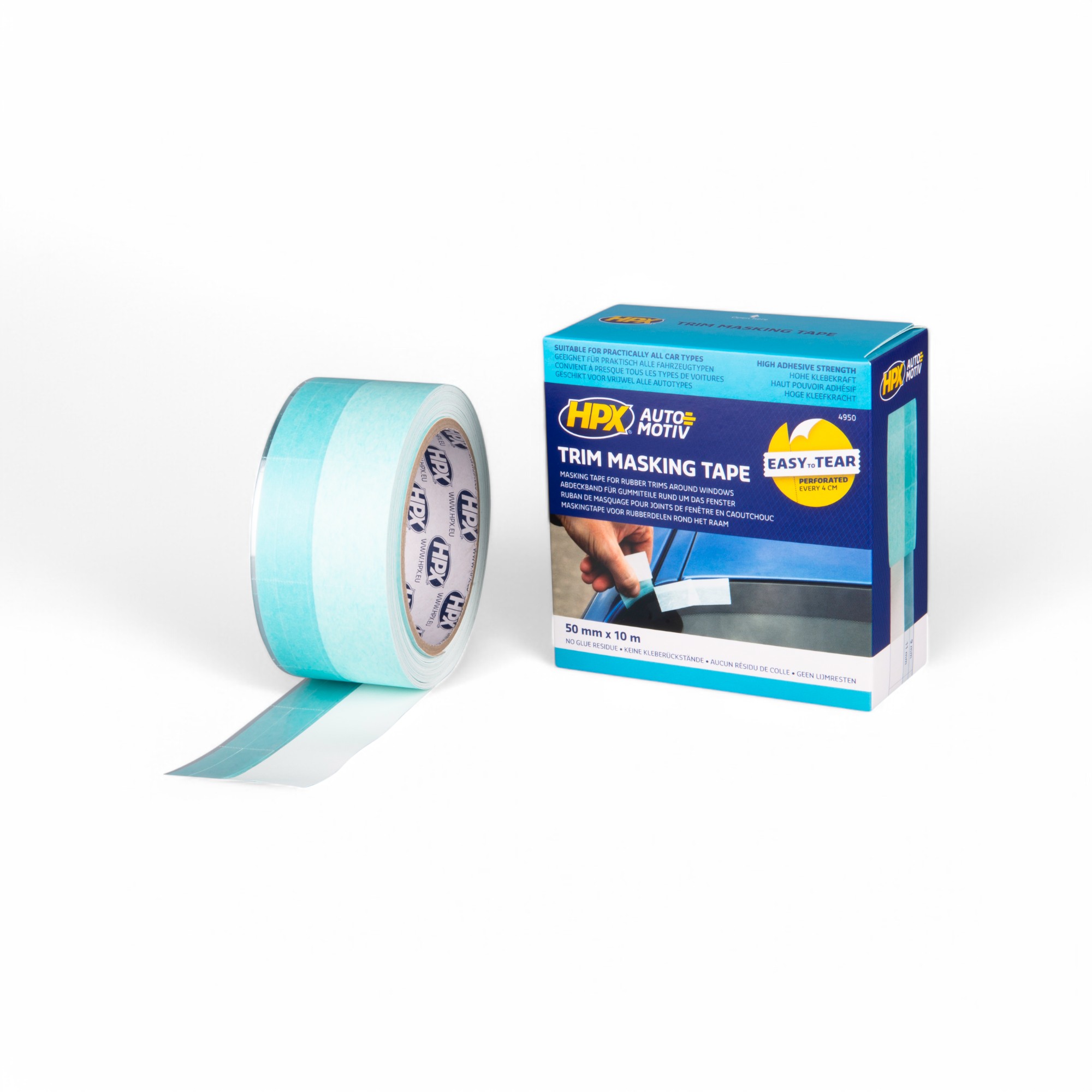 HPX REINFORCED TRIM MASKING TAPE - 10/45MMX10M